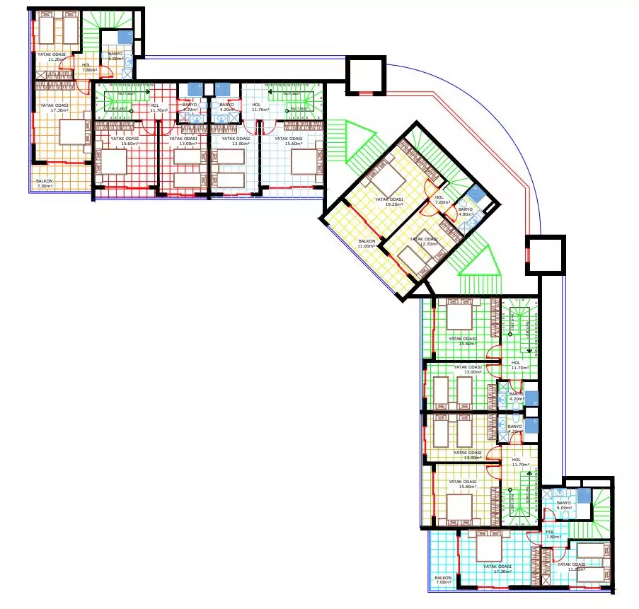Flat 58m² in Turkey, Kargicak. Priced at 182000€ rent photo-27