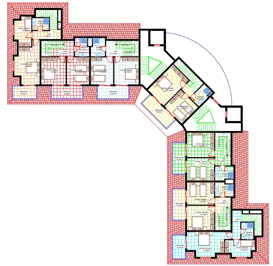 Flat 58m² in Turkey, Kargicak. Priced at 182000€ rent photo-30