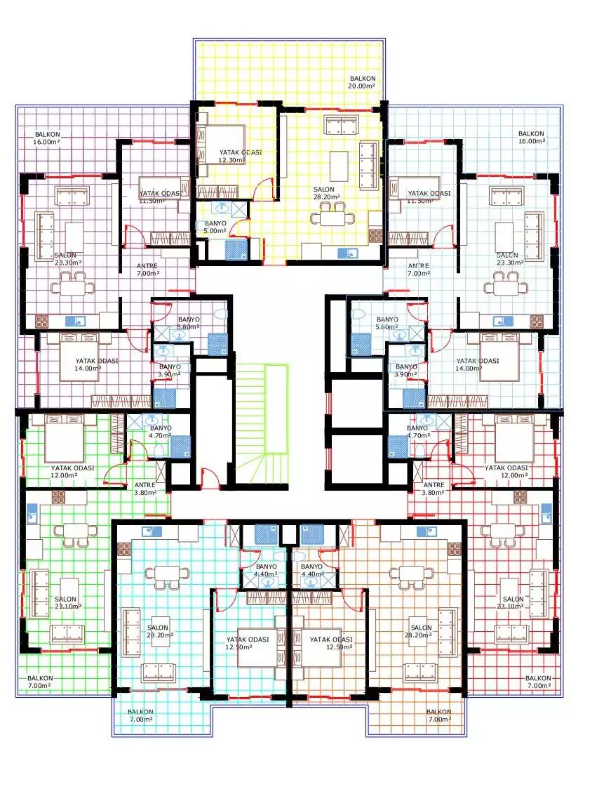 Flat 58m² in Turkey, Kargicak. Priced at 182000€ rent photo-31