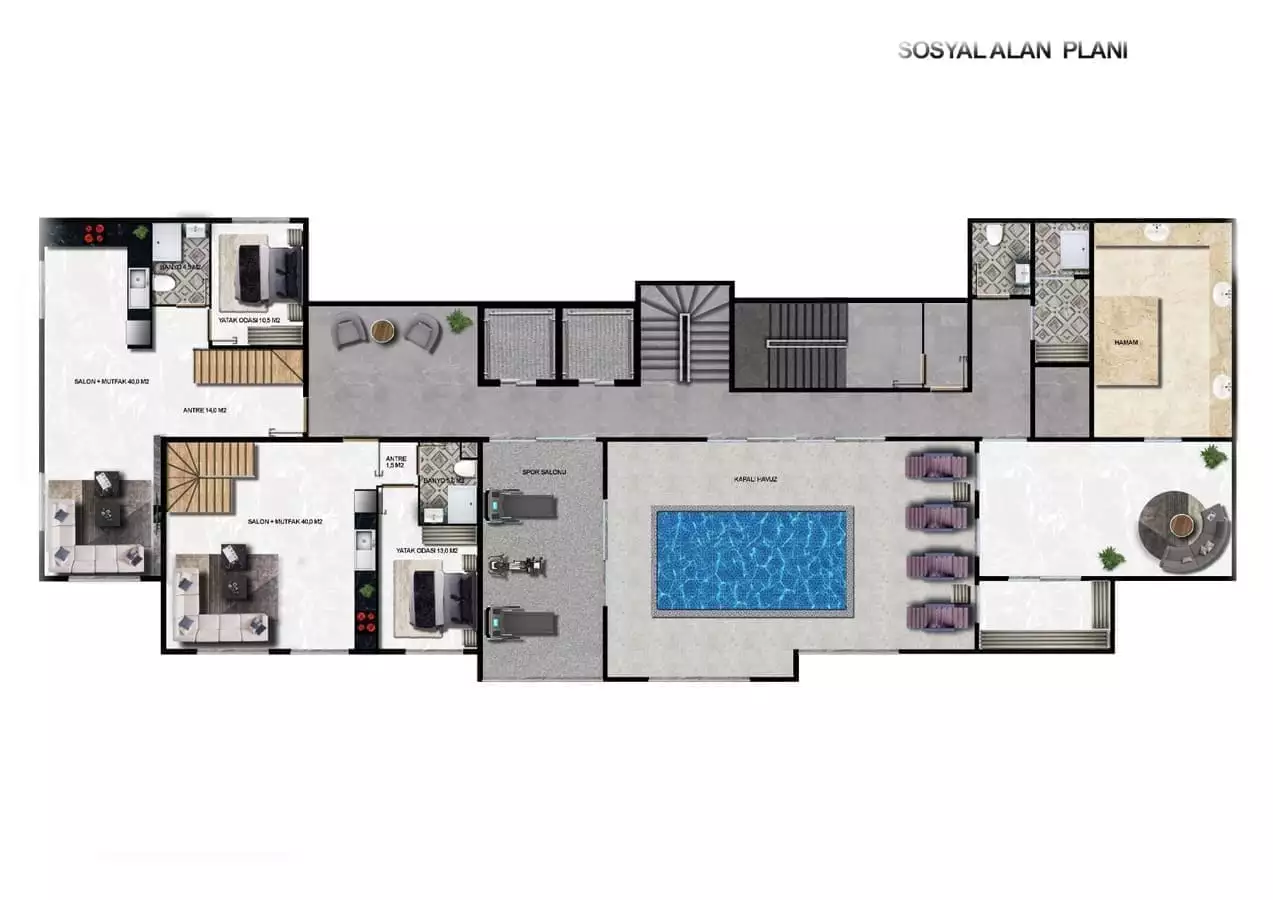 Flat 66m² in Turkey, Demirtas. Priced at 184000€ rent photo-20