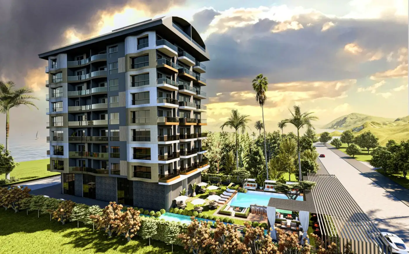 Flat 51m² in Turkey, Mahmutlar. Priced at 159000€ rent photo-1