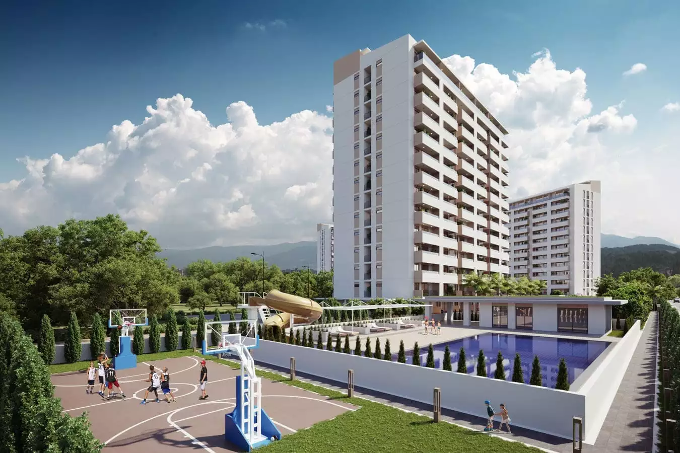 Flat 51m² in Turkey, Mersin. Priced at 92000€ rent photo-1