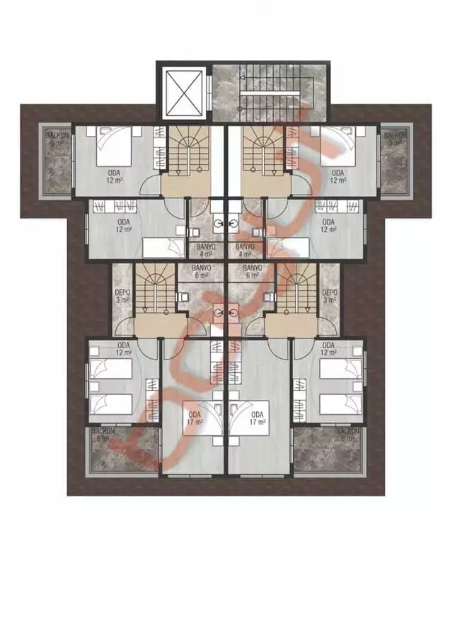 Flat 50m² in Turkey, Oba. Priced at 110000€ rent photo-7