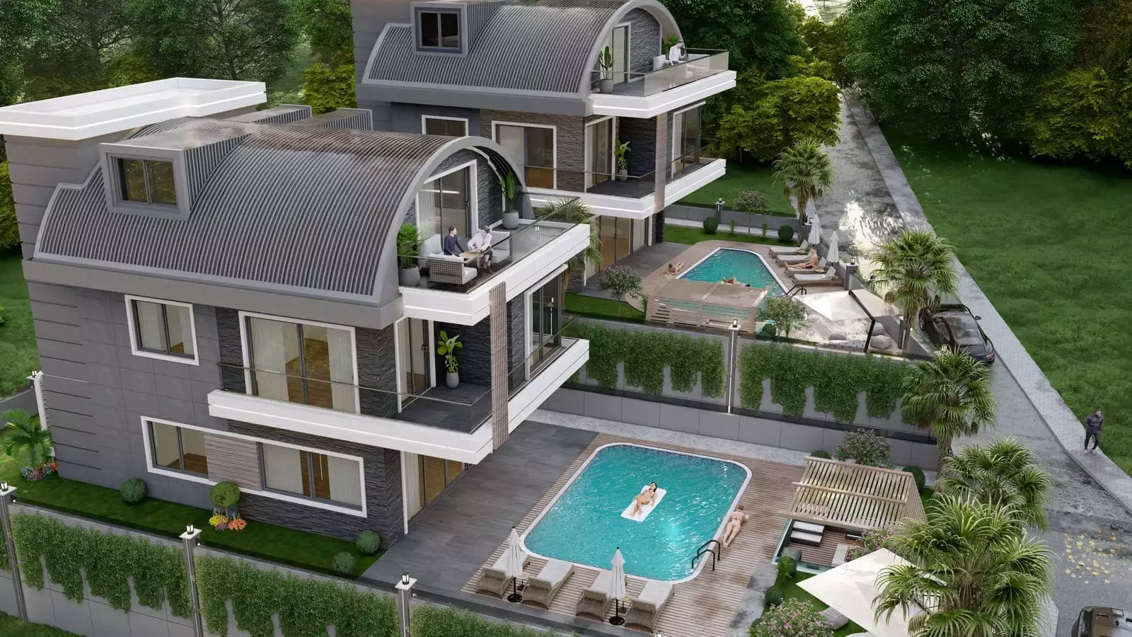 Villa 387m² in Turkey, Kargicak. Priced at 960000€ rent photo-11