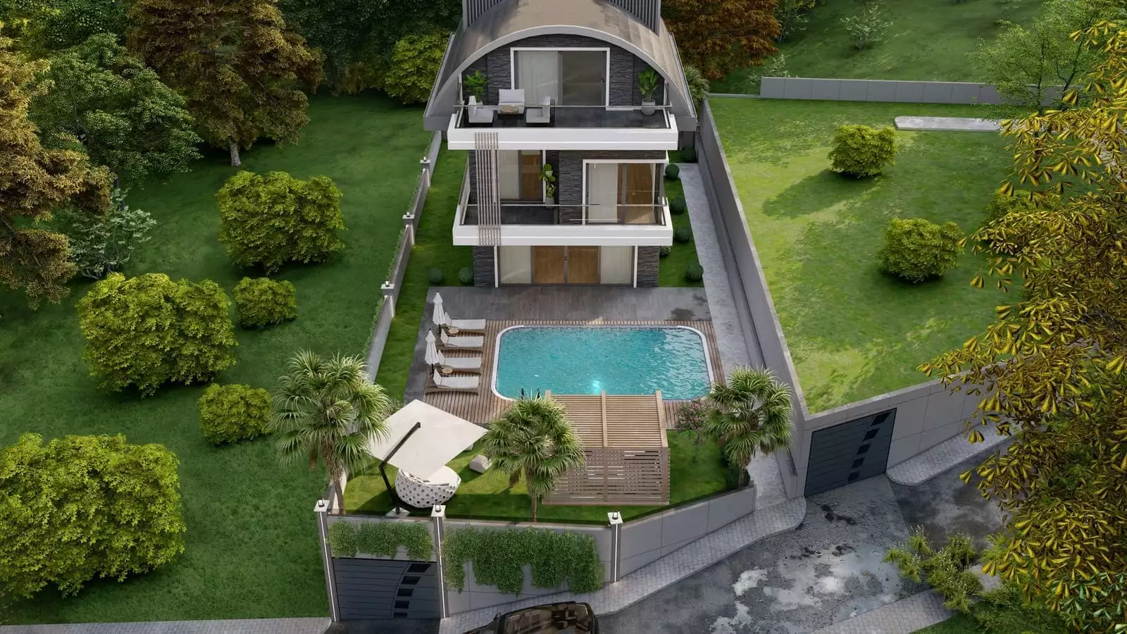 Villa 387m² in Turkey, Kargicak. Priced at 960000€ rent photo-13