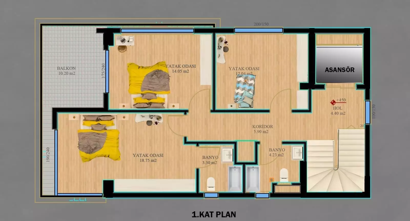 Villa 387m² in Turkey, Kargicak. Priced at 960000€ rent photo-20
