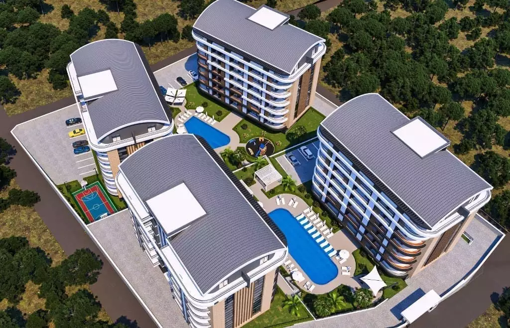 Flat 61m² in Turkey, Oba. Priced at 116000€ rent photo-1