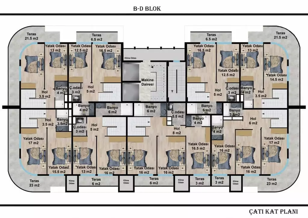 Flat 61m² in Turkey, Oba. Priced at 116000€ rent photo-8