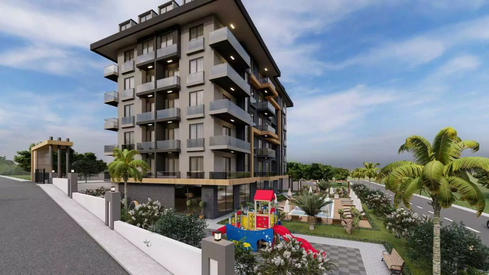 Flat 56m² in Turkey, Oba. Priced at 135000€ rent photo-3