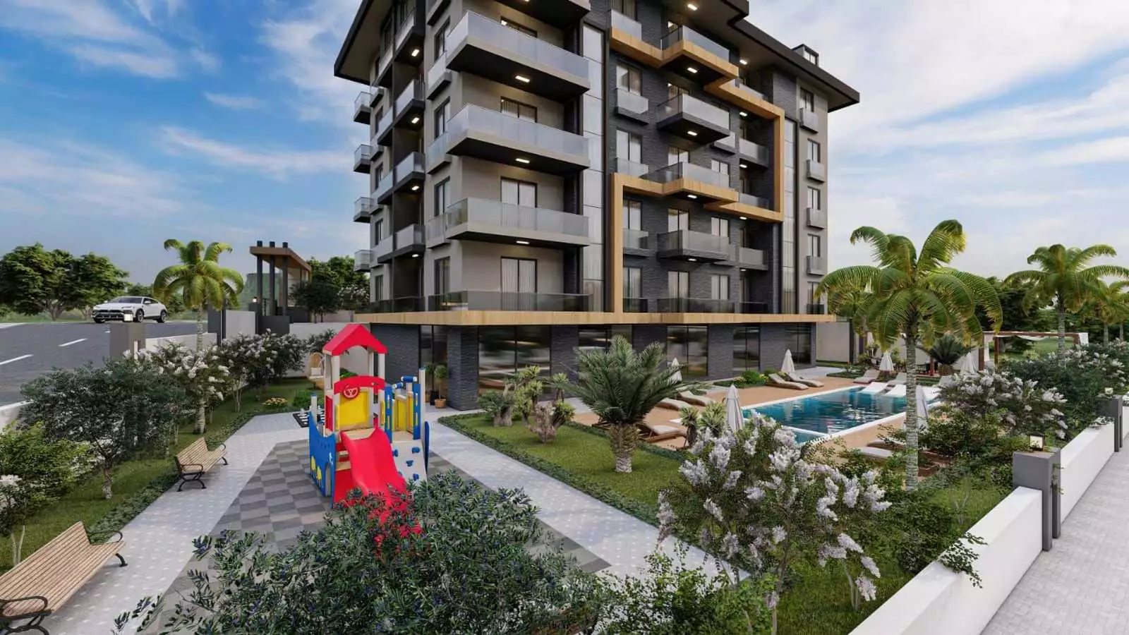Flat 56m² in Turkey, Oba. Priced at 135000€ rent photo-4
