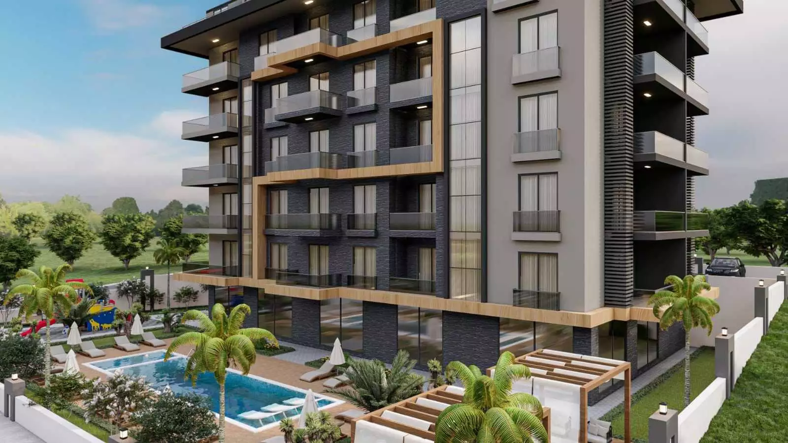 Flat 56m² in Turkey, Oba. Priced at 135000€ rent photo-5