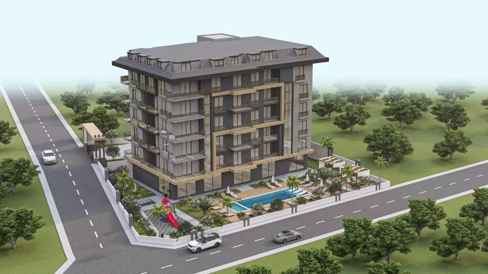 Flat 56m² in Turkey, Oba. Priced at 135000€ rent photo-6