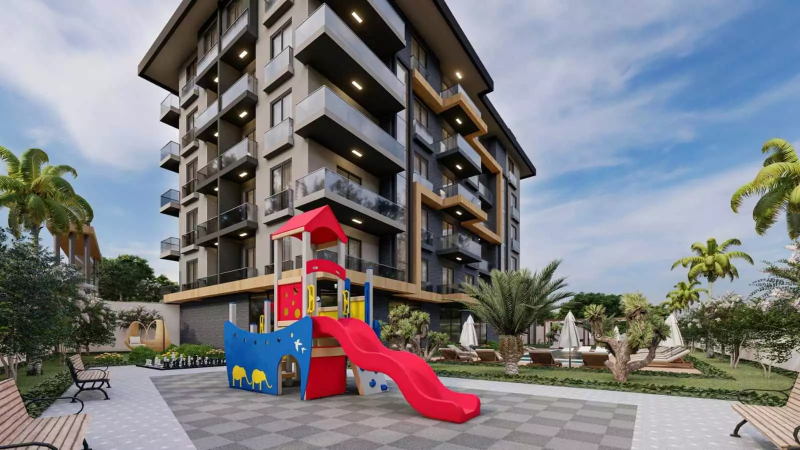 Flat 56m² in Turkey, Oba. Priced at 135000€ rent photo-8