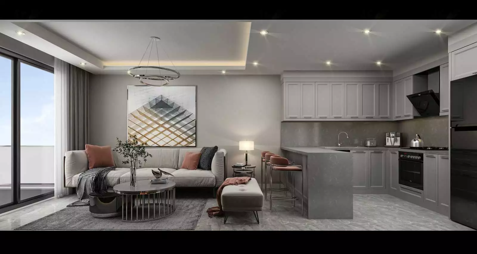 Flat 56m² in Turkey, Oba. Priced at 135000€ rent photo-15