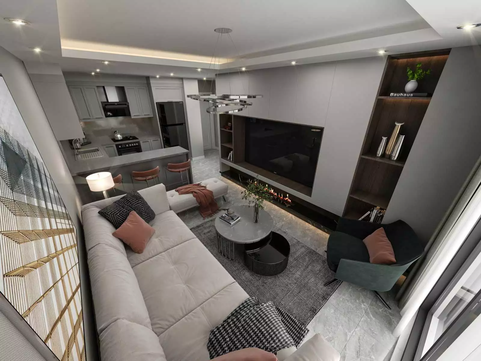 Flat 56m² in Turkey, Oba. Priced at 135000€ rent photo-17