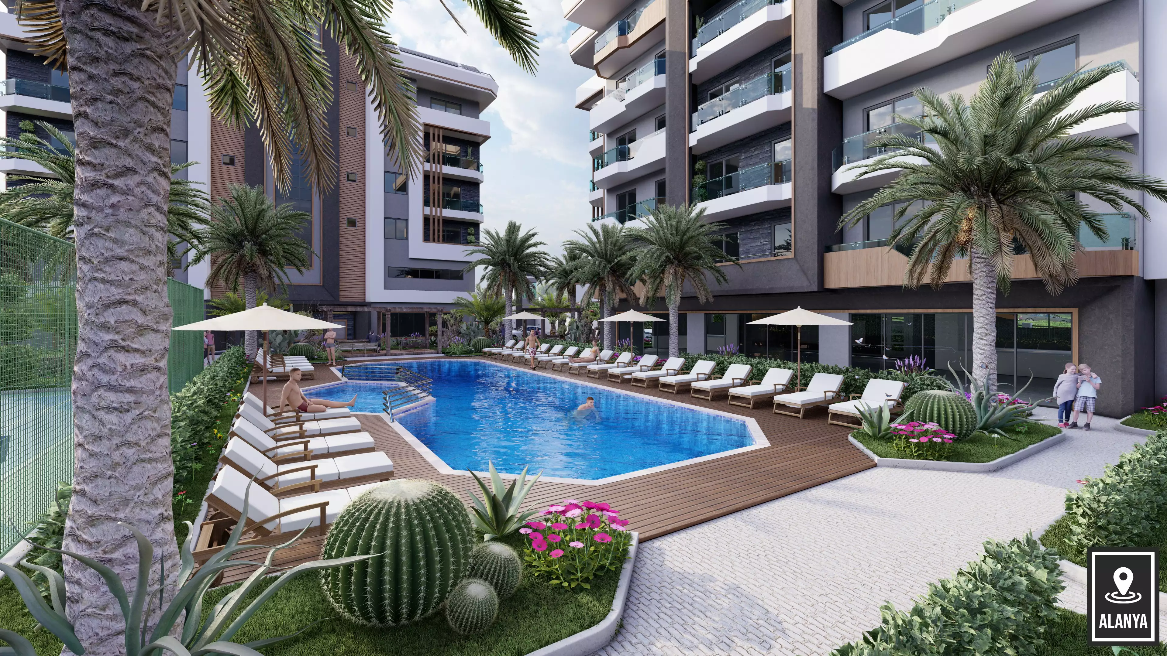 Flat 45m² in Turkey, Alania. Priced at 134000€ rent photo-13