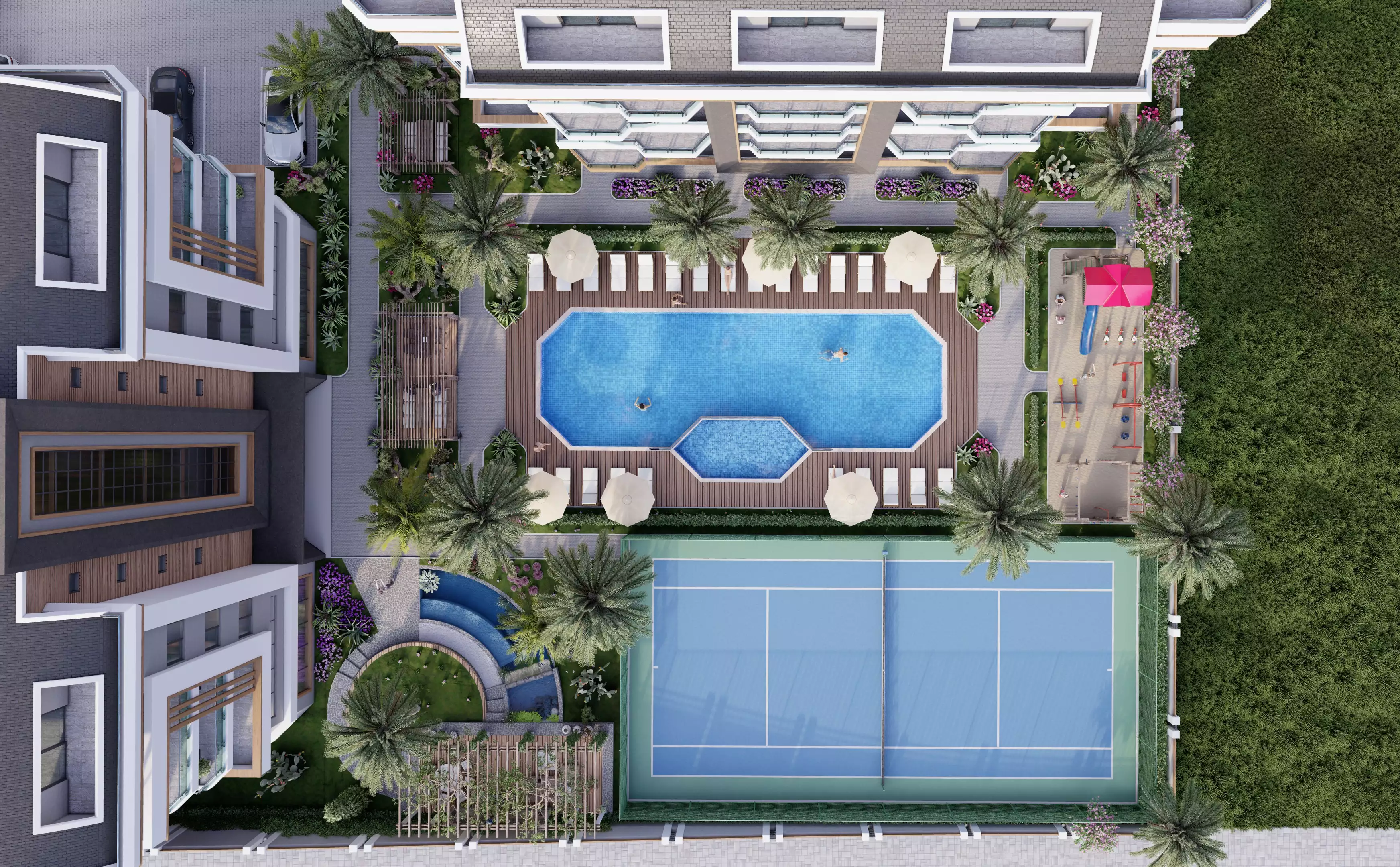 Flat 45m² in Turkey, Alania. Priced at 134000€ rent photo-14