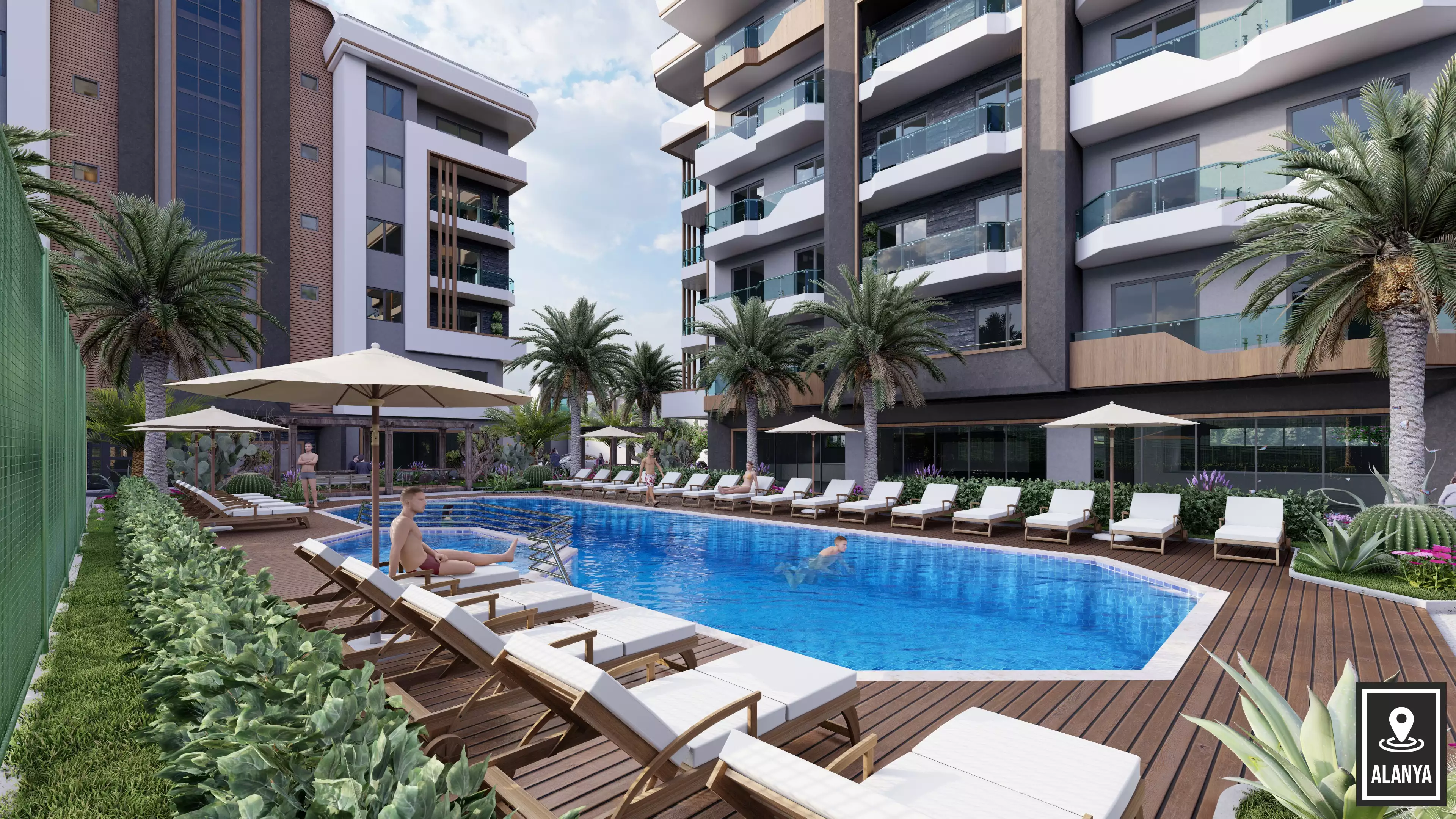 Flat 45m² in Turkey, Alania. Priced at 134000€ rent photo-17