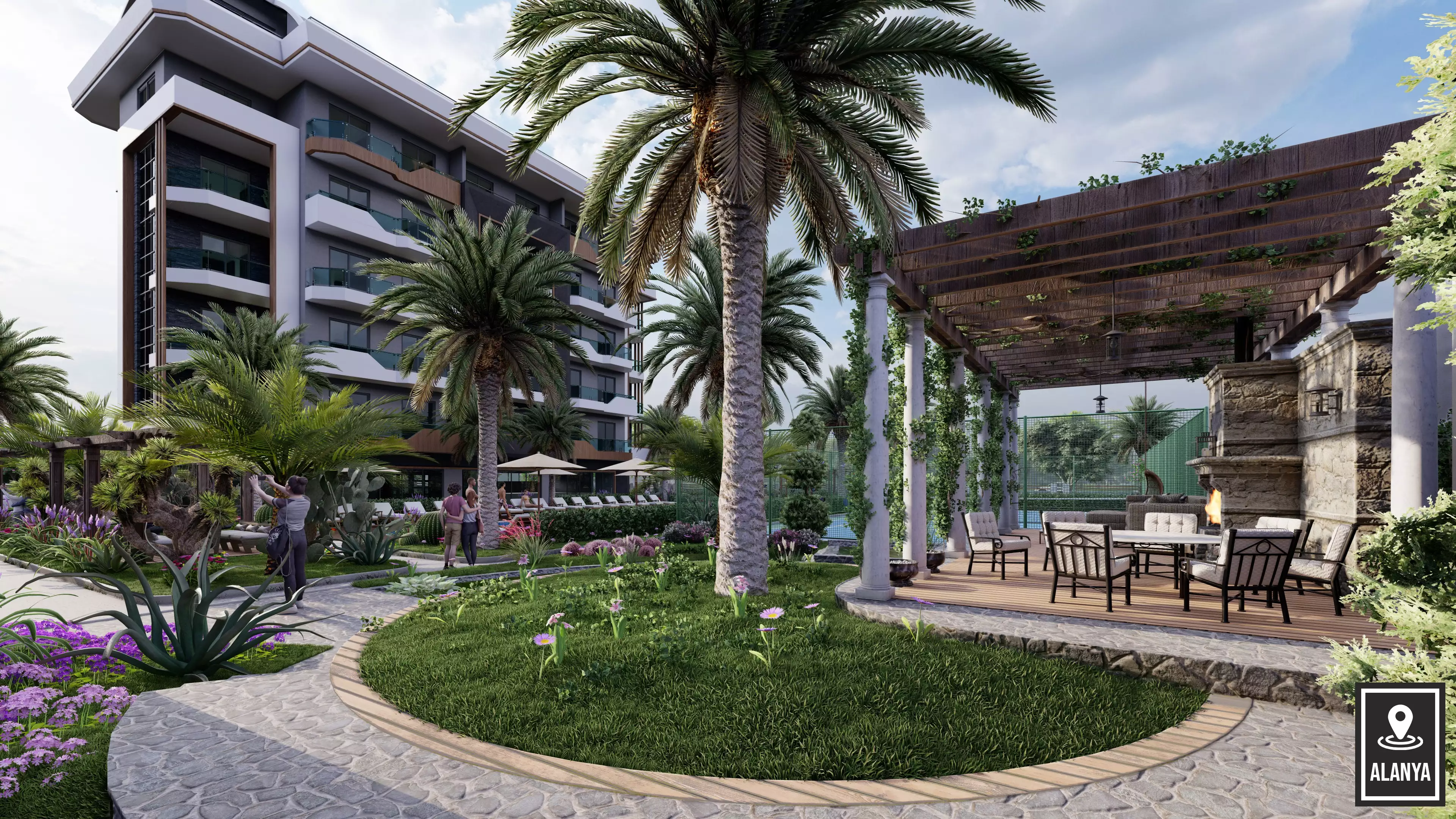 Flat 45m² in Turkey, Alania. Priced at 134000€ rent photo-18