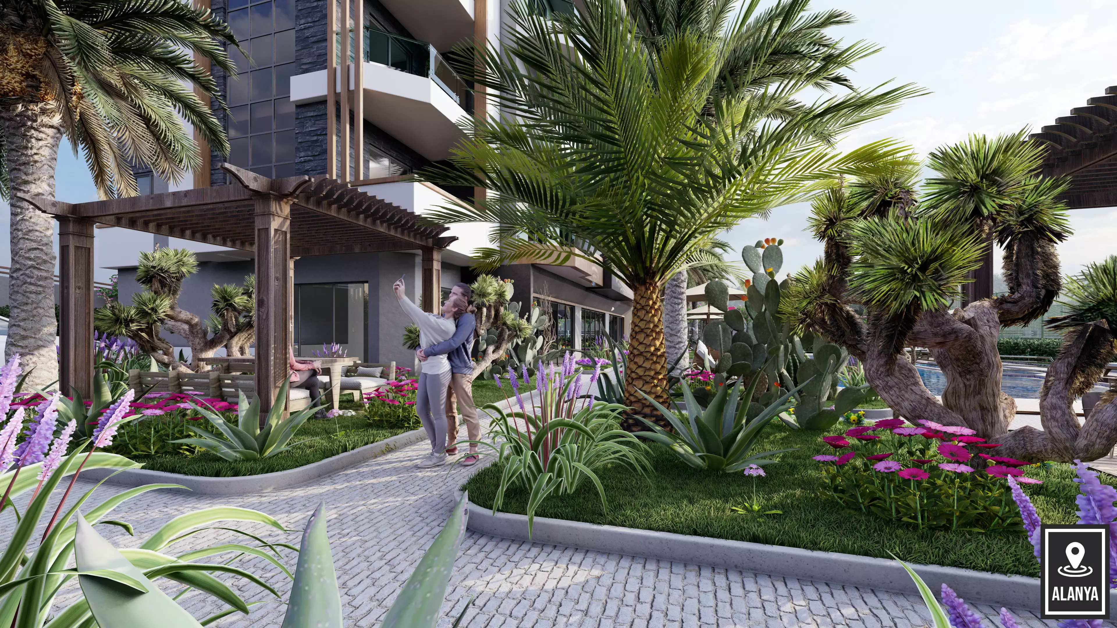 Flat 45m² in Turkey, Alania. Priced at 134000€ rent photo-19