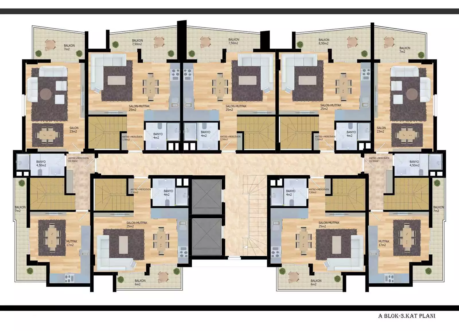 Flat 52m² in Turkey, Oba. Priced at 122000€ rent photo-28