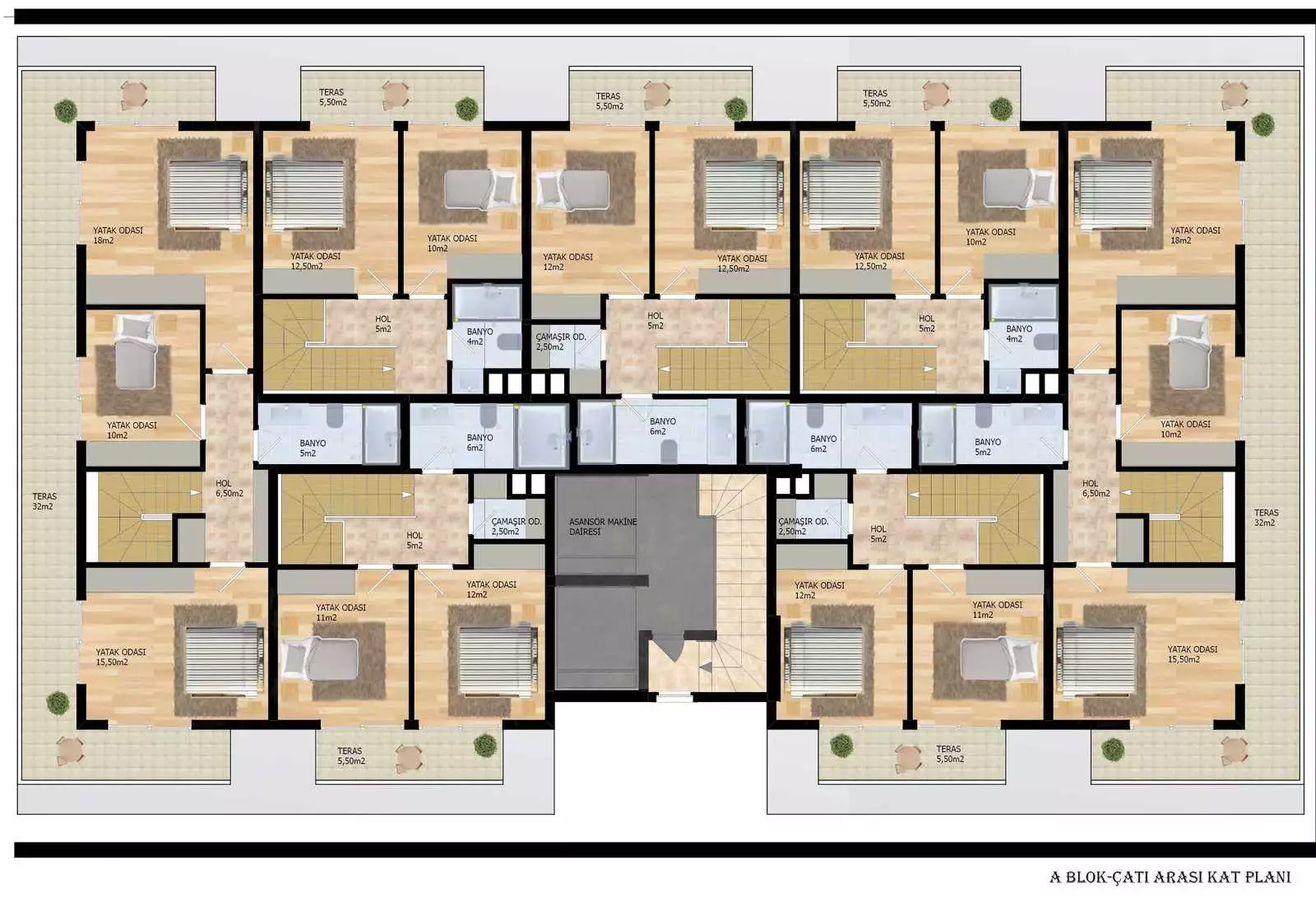 Flat 52m² in Turkey, Oba. Priced at 122000€ rent photo-29