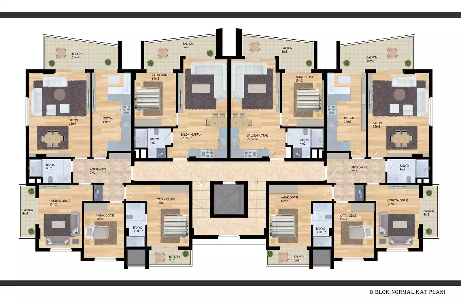 Flat 52m² in Turkey, Oba. Priced at 122000€ rent photo-31