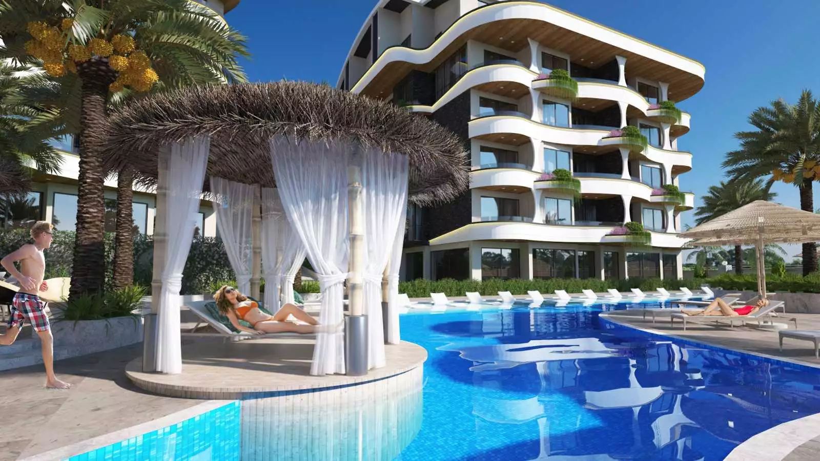 Flat 55m² in Turkey, Oba. Priced at 145000€ rent photo-7