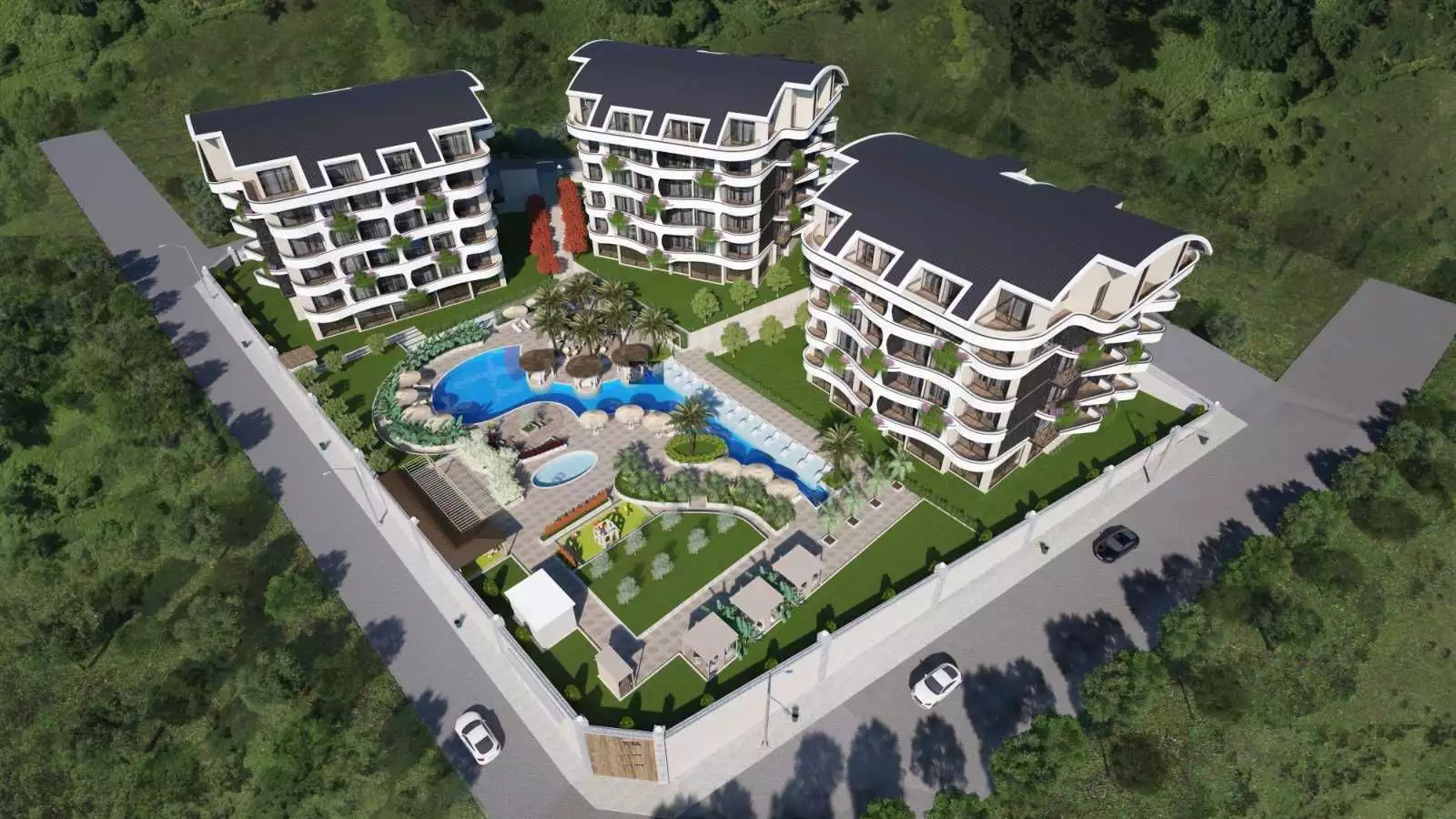 Flat 55m² in Turkey, Oba. Priced at 145000€ rent photo-13
