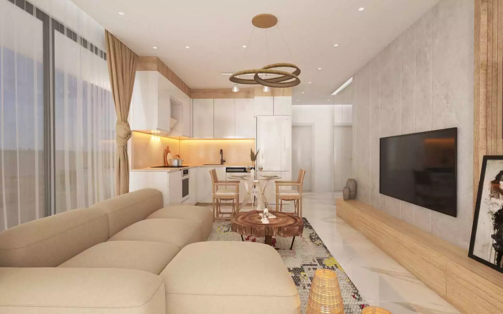 Flat 55m² in Turkey, Oba. Priced at 145000€ rent photo-27
