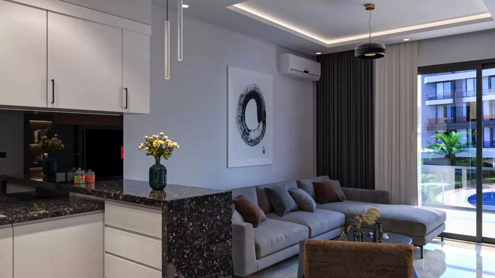 Flat 52m² in Turkey, Oba. Priced at 179000€ rent photo-20