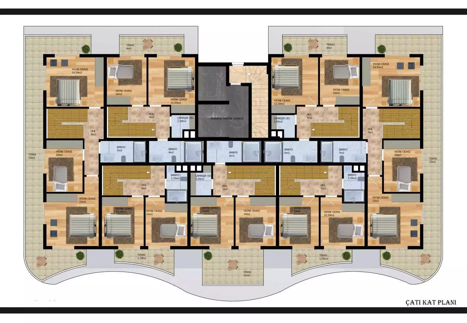 Flat 52m² in Turkey, Oba. Priced at 179000€ rent photo-30
