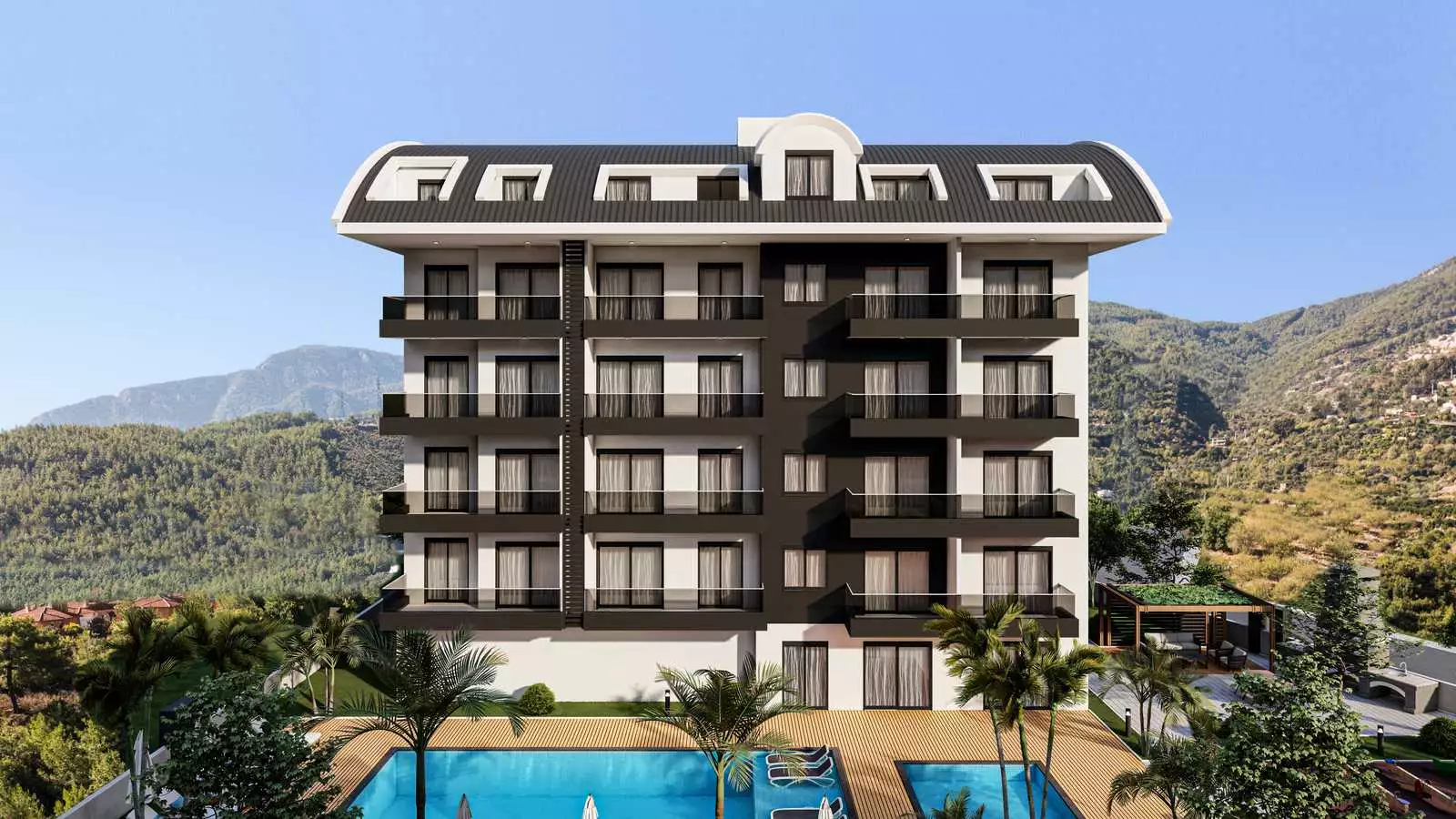 Flat 48m² in Turkey, Oba. Priced at 145000€ rent photo-8