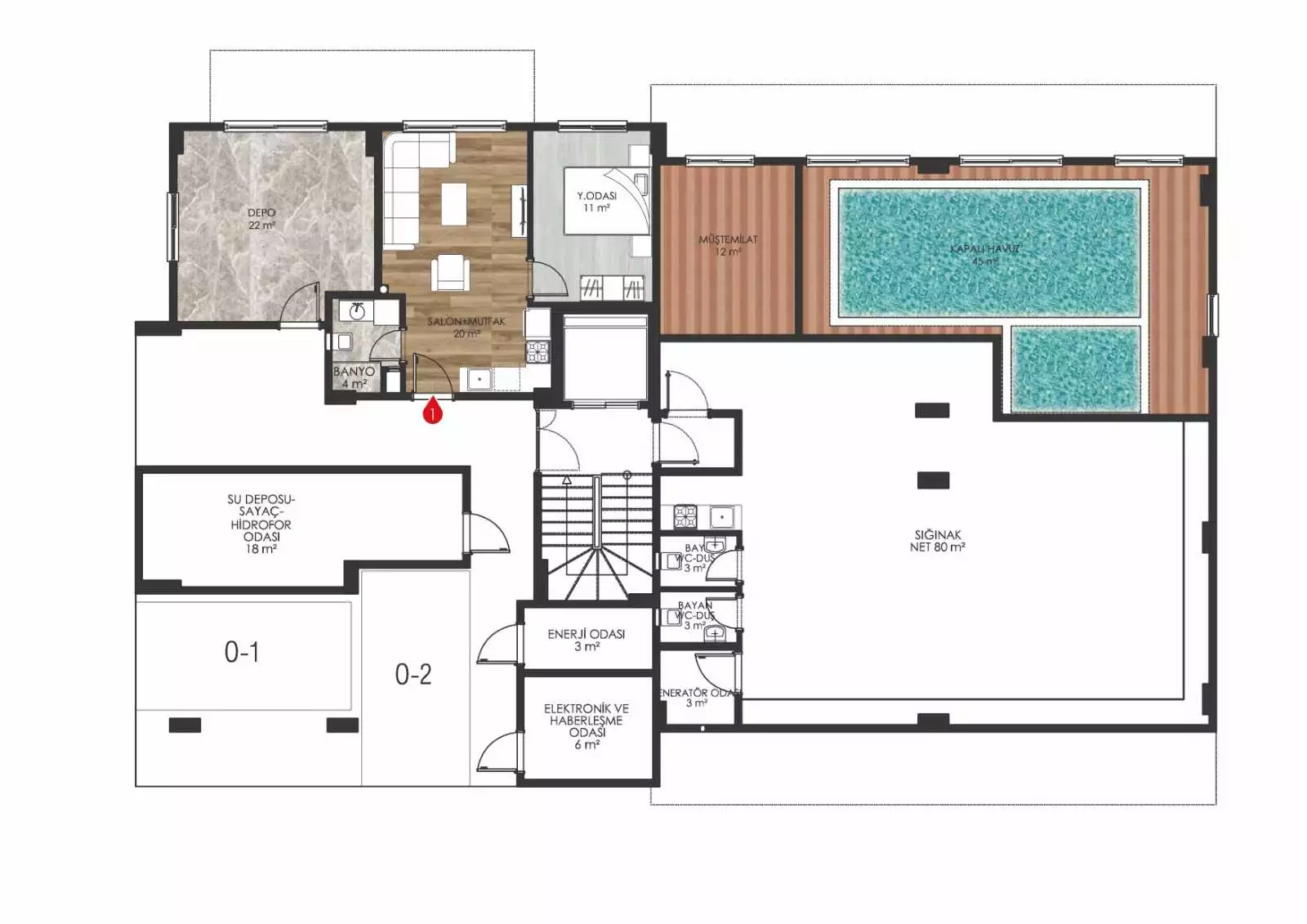 Flat 48m² in Turkey, Oba. Priced at 145000€ rent photo-21