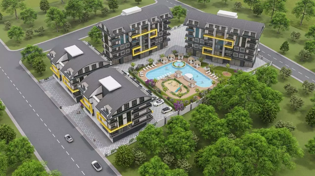 Flat 50m² in Turkey, Oba. Priced at 150000€ rent photo-4