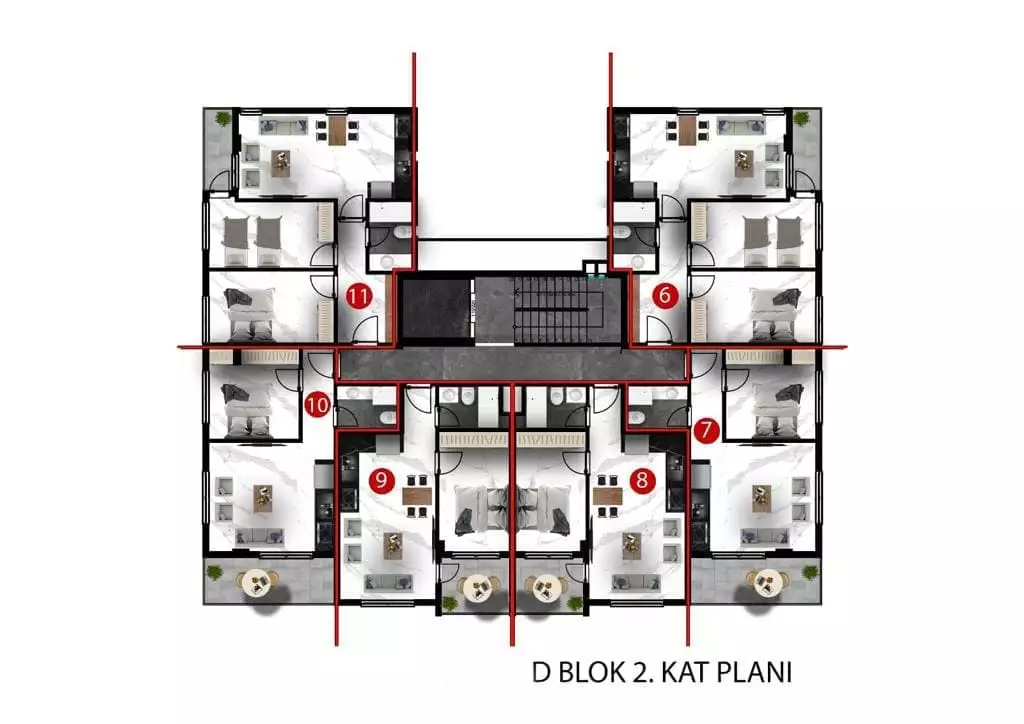 Flat 50m² in Turkey, Oba. Priced at 150000€ rent photo-21