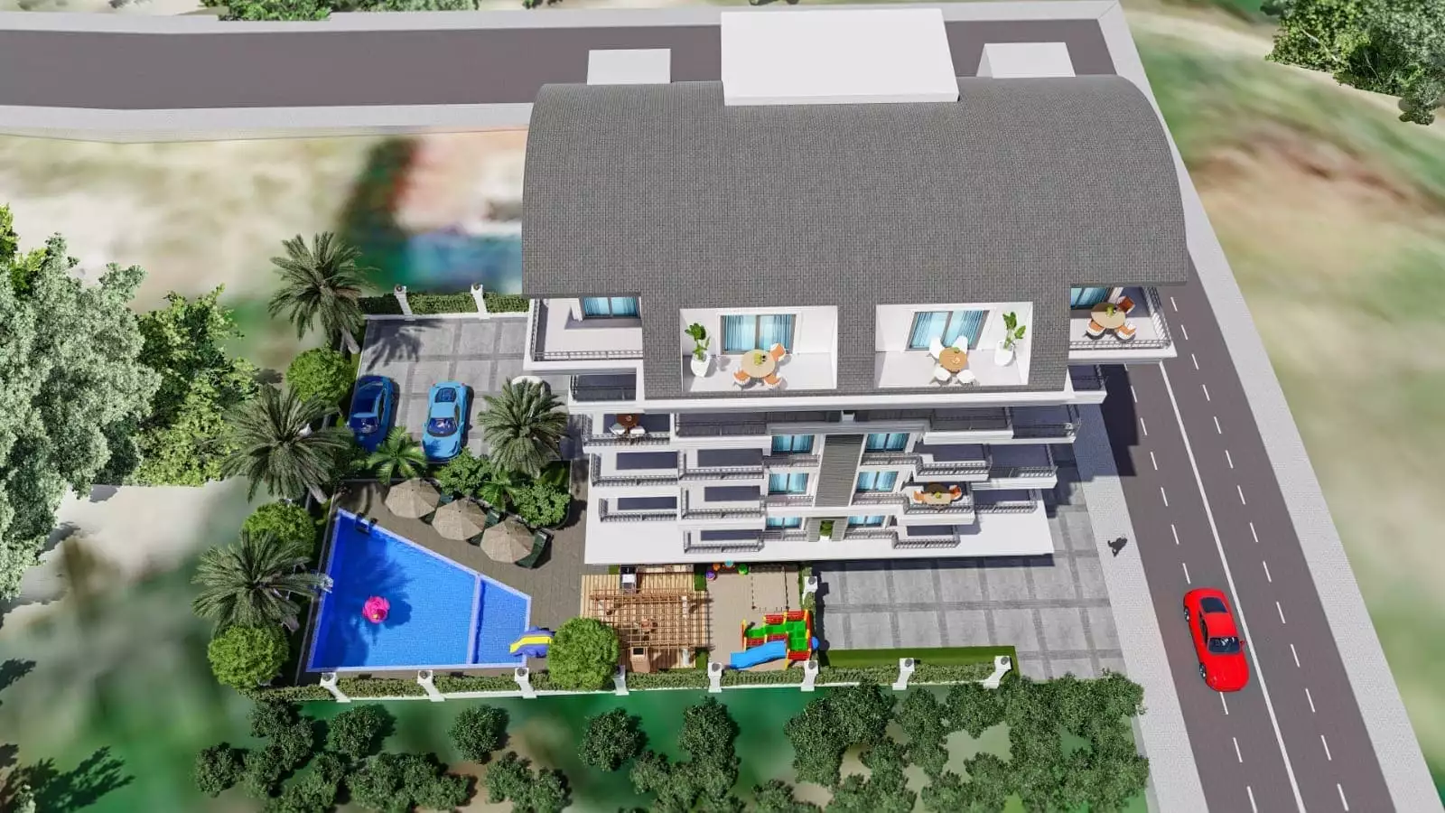 Flat 120m² in Turkey, Oba. Priced at 165000€ rent photo-3