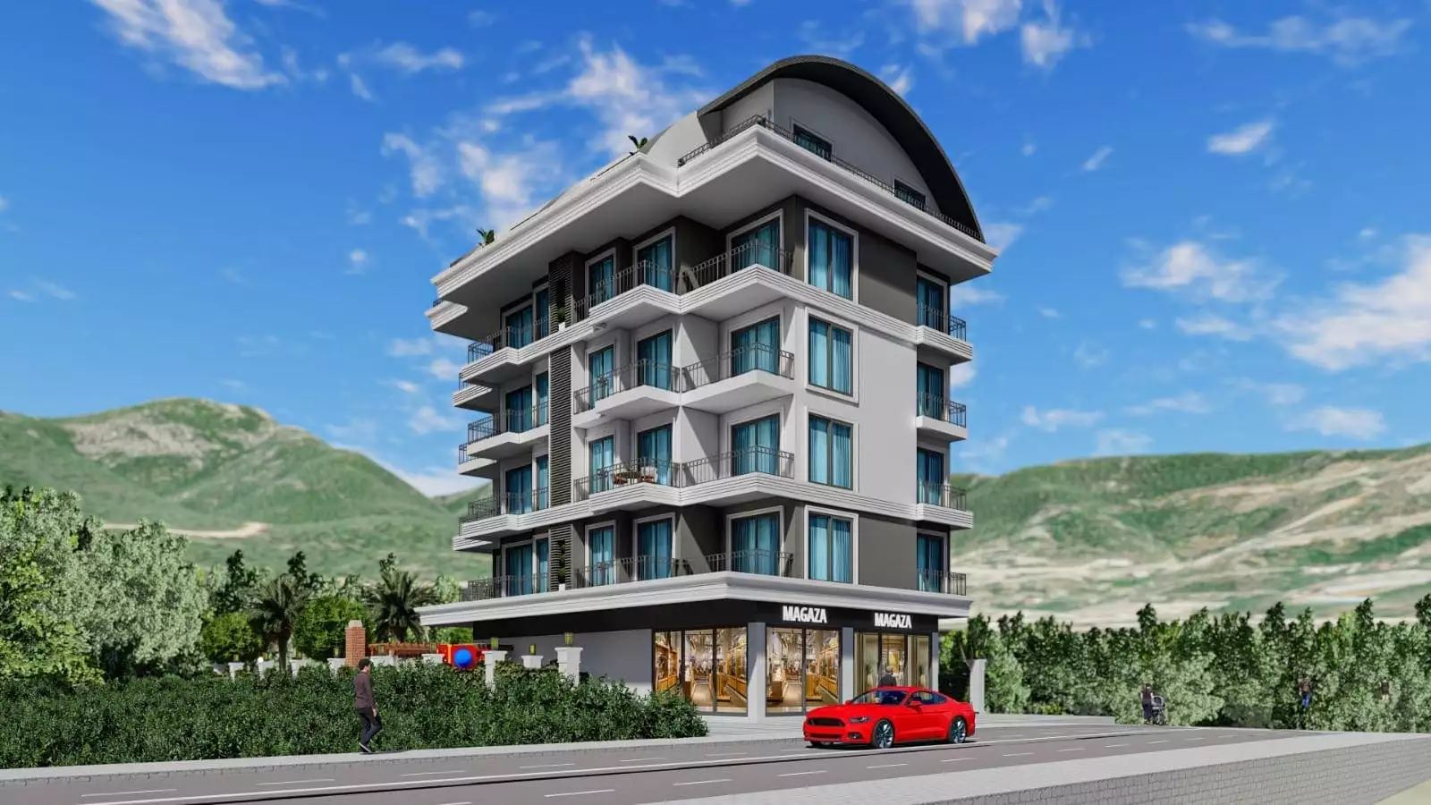 Flat 120m² in Turkey, Oba. Priced at 165000€ rent photo-5
