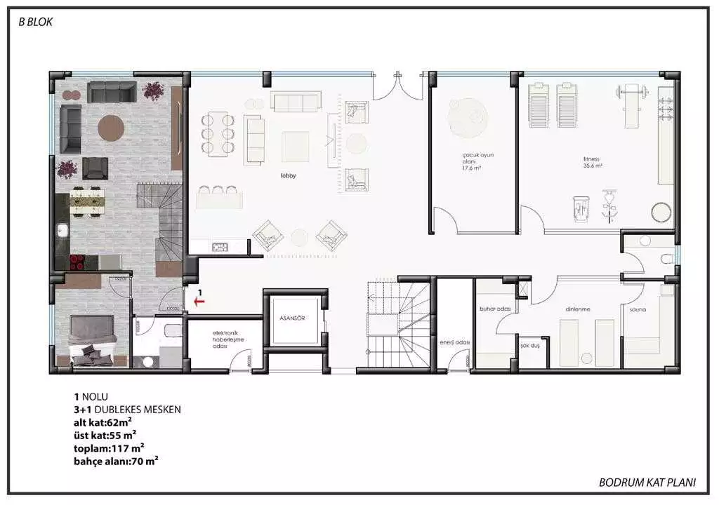 Flat 50m² in Turkey, Oba. Priced at 135000€ rent photo-29