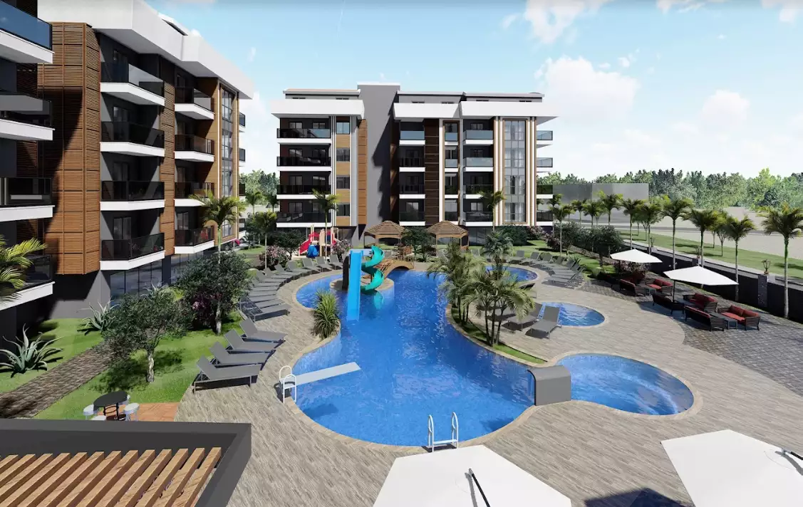 Flat 48m² in Turkey, Oba. Priced at 140000€ rent photo-7