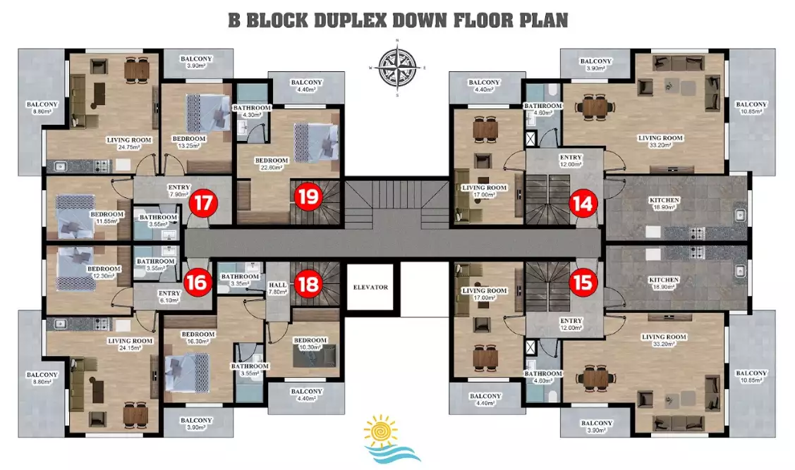 Flat 48m² in Turkey, Oba. Priced at 140000€ rent photo-17