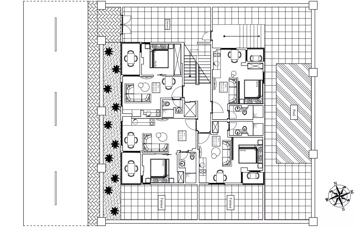 Flat 45m² in Turkey, Alania. Priced at 145000€ rent photo-14