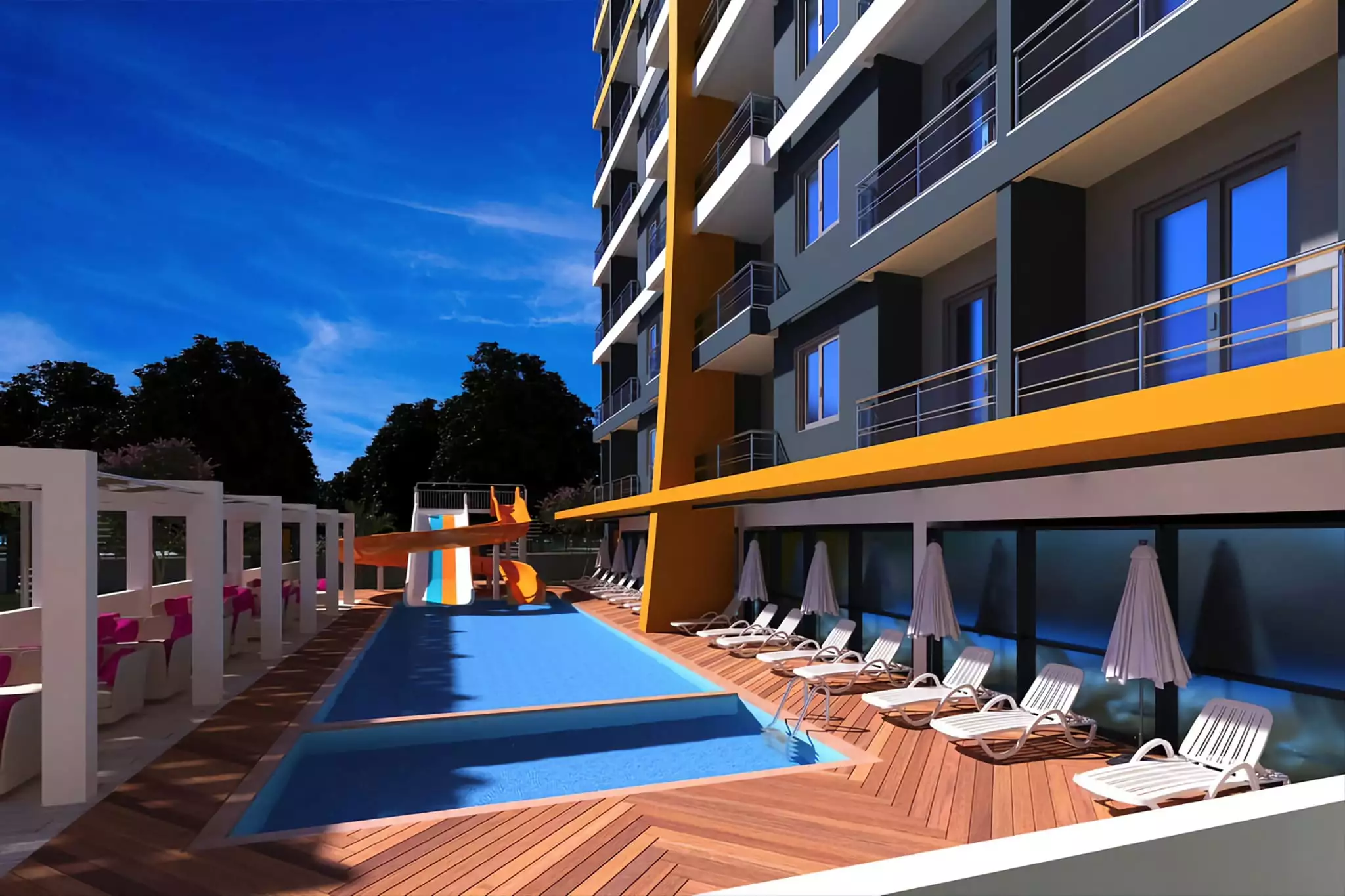 Flat 93m² in Turkey, Mahmutlar. Priced at 235000€ rent photo-7