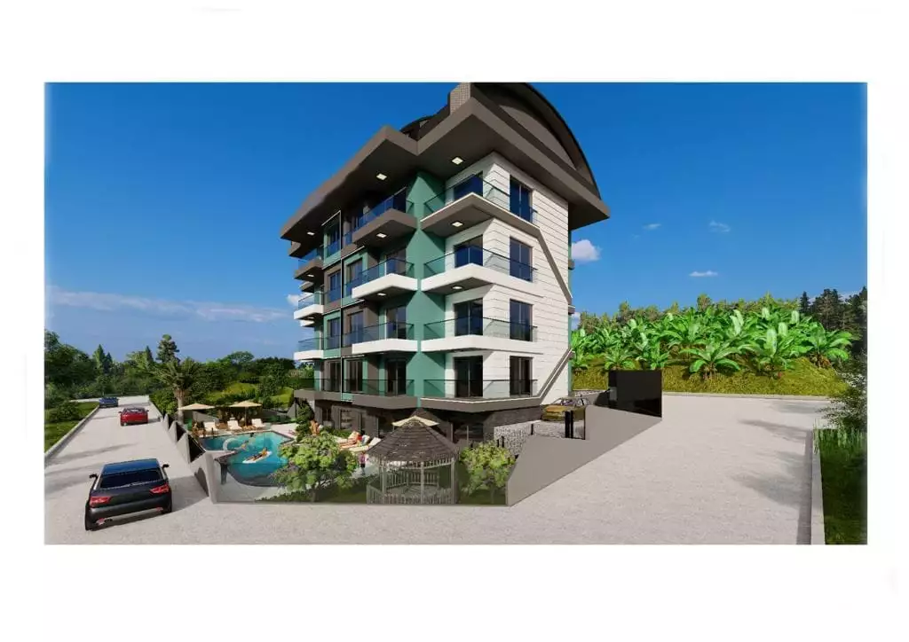 Flat 56m² in Turkey, Alania. Priced at 185000€ rent photo-2