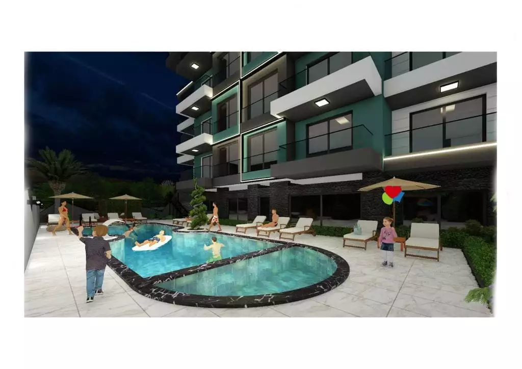 Flat 56m² in Turkey, Alania. Priced at 185000€ rent photo-8