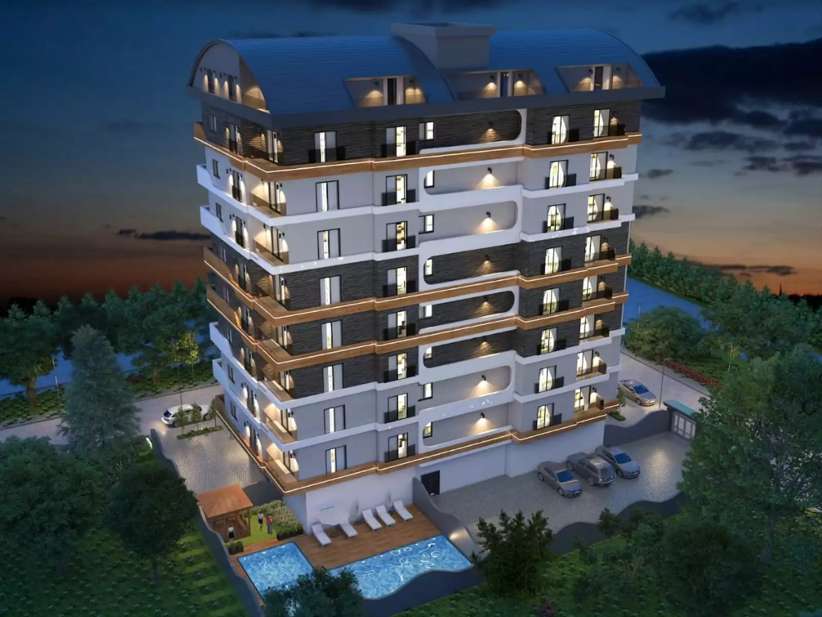 Flat 55m² in Turkey, Mahmutlar. Priced at 125000€ rent photo-2
