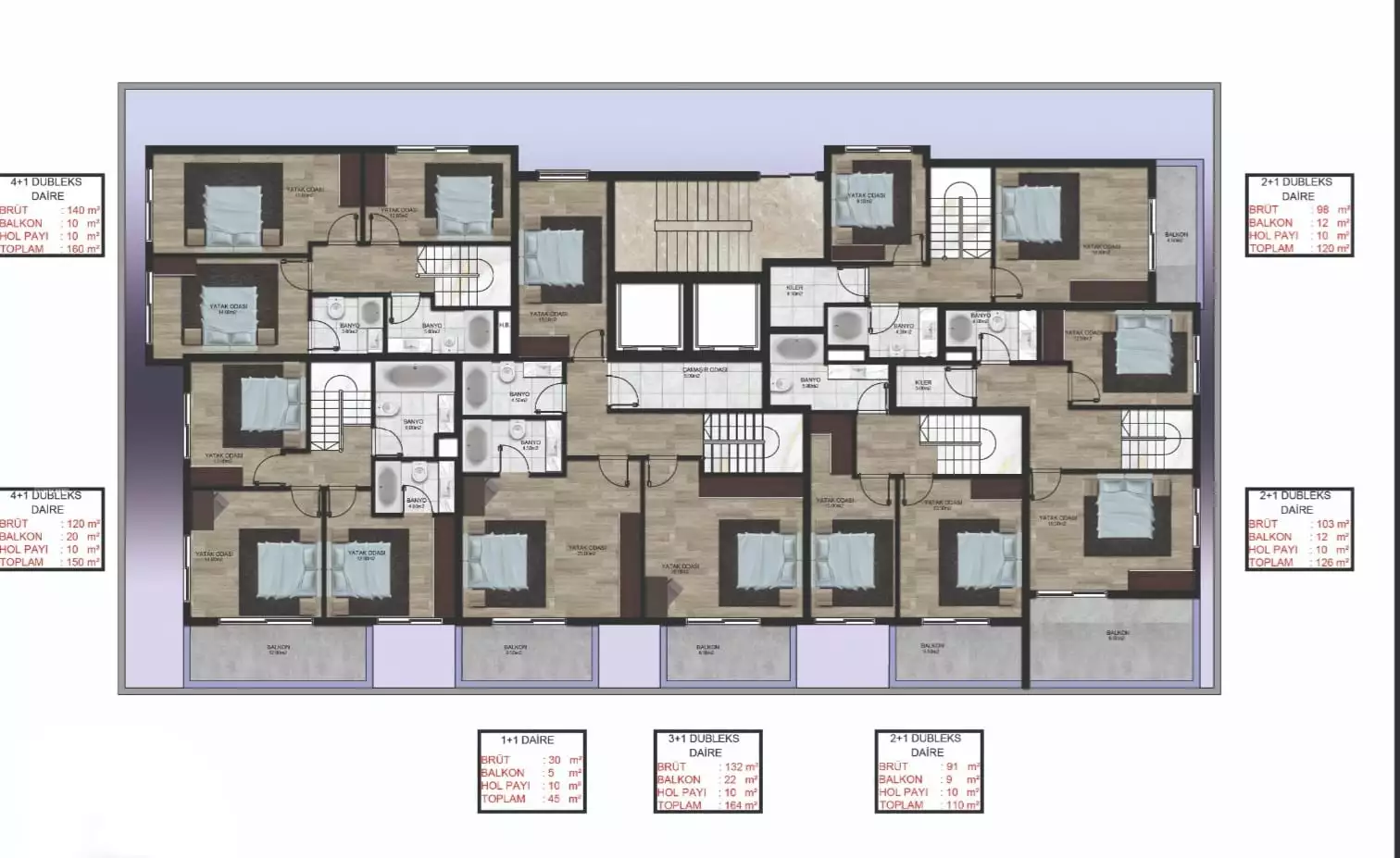 Flat 55m² in Turkey, Mahmutlar. Priced at 125000€ rent photo-13