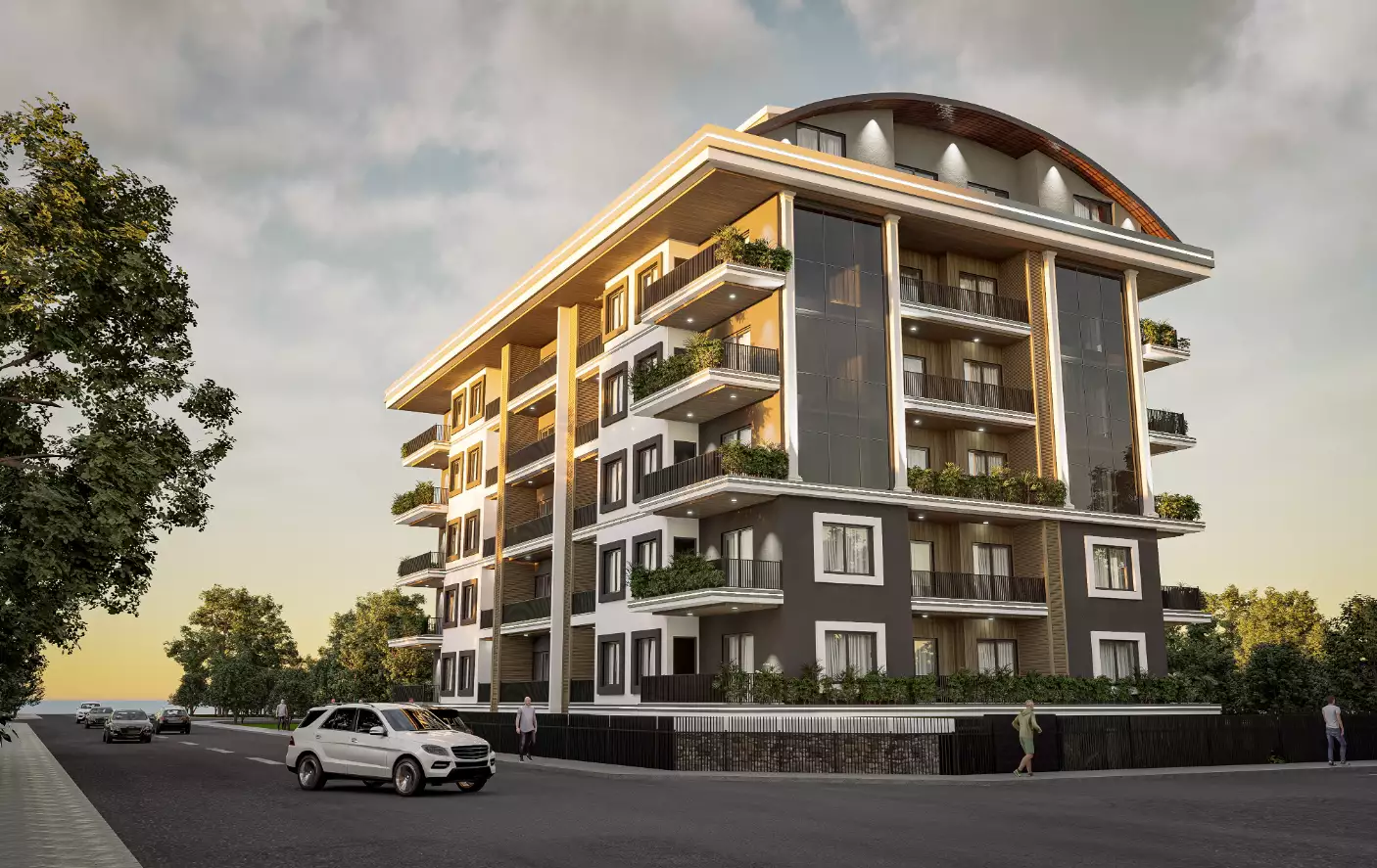 Penthouse 110m² in Turkey, Mahmutlar. Priced at 220000€ rent photo-10