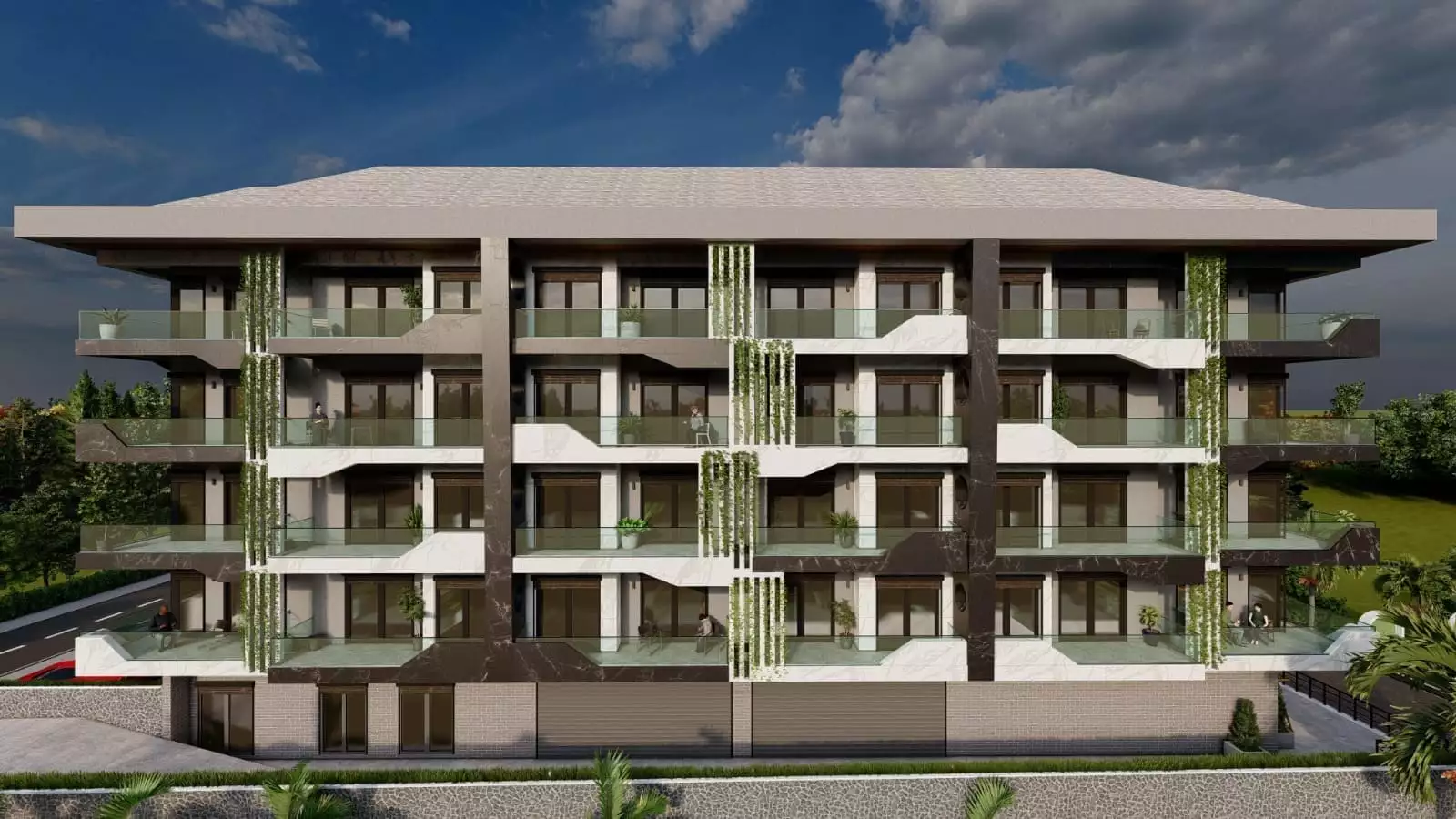 Flat 58m² in Turkey, Kestel. Priced at 159000€ rent photo-2