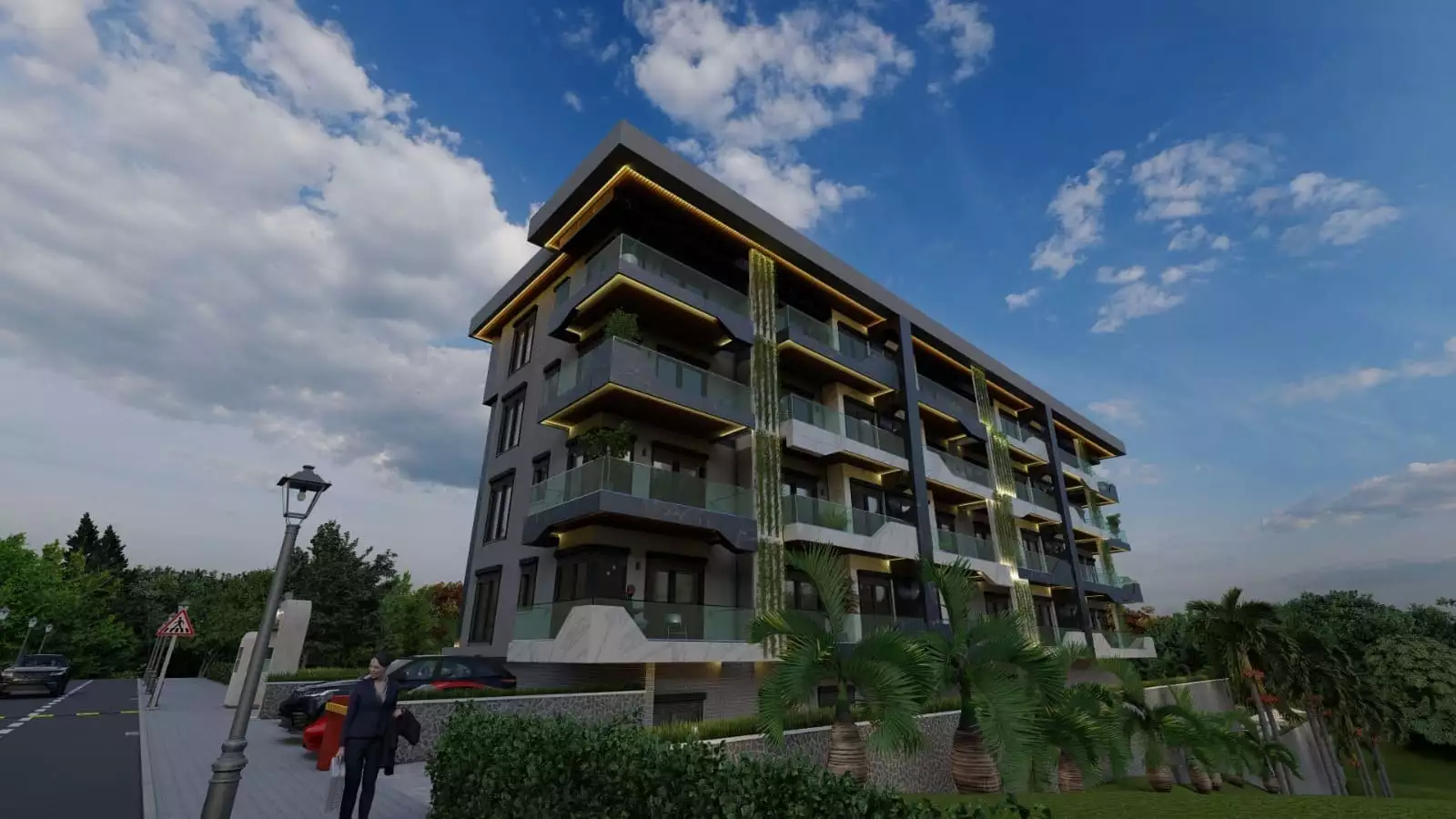 Flat 58m² in Turkey, Kestel. Priced at 159000€ rent photo-4
